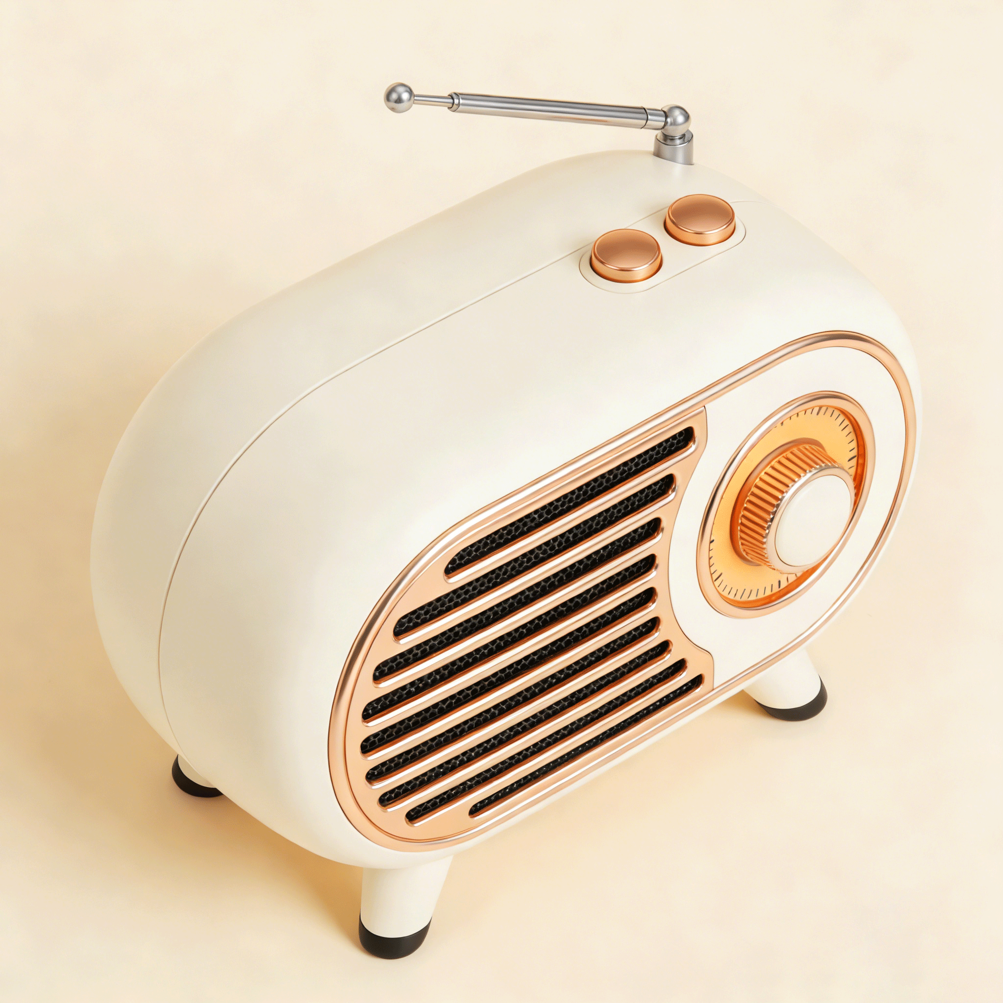  ลำโพงบลูทูธสไตล์โมเดิร์น ขนาดกะทัดรัด พกพาสะดวก