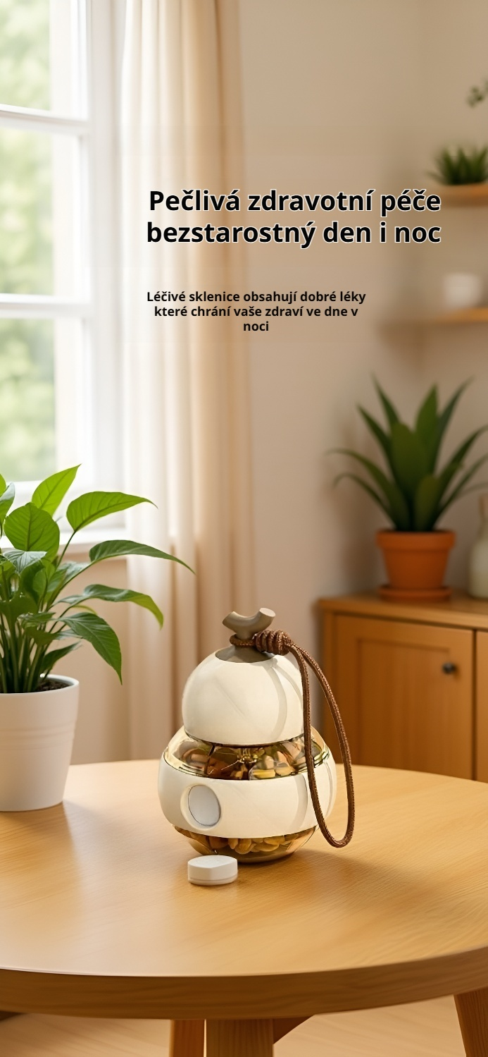 Praktický organizér na léky pro cestování