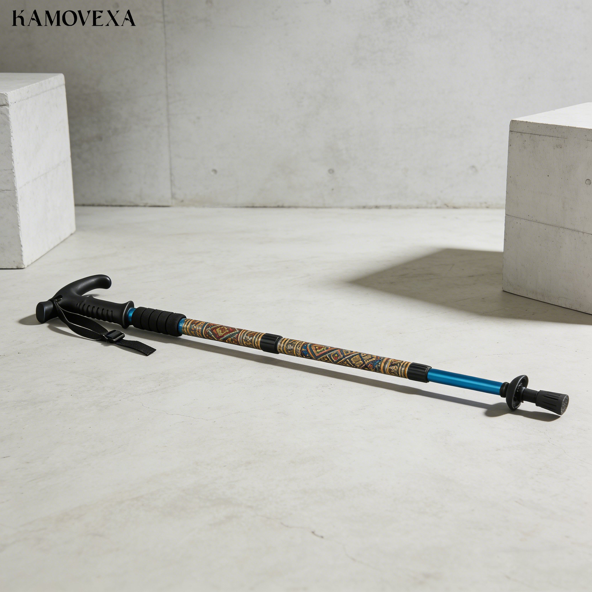 ไม้เท้าเดินป่าปรับระดับได้สำหรับปีนเขา