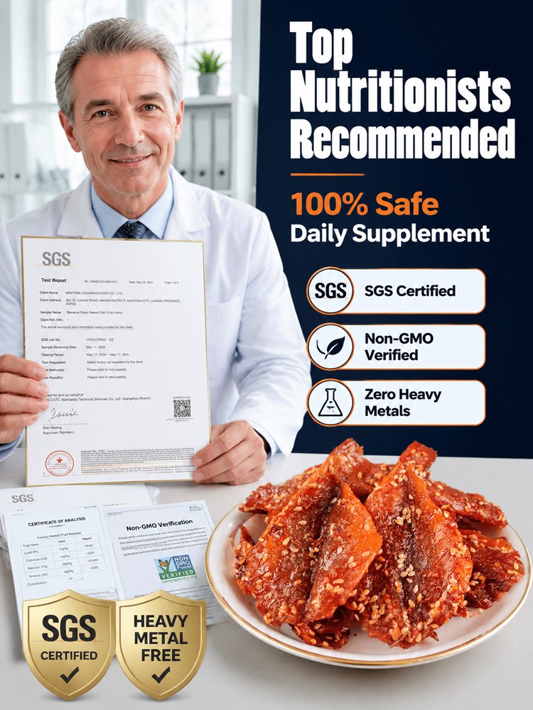 Deep Sea High-Protein Sweet & Spicy Fish Jerky