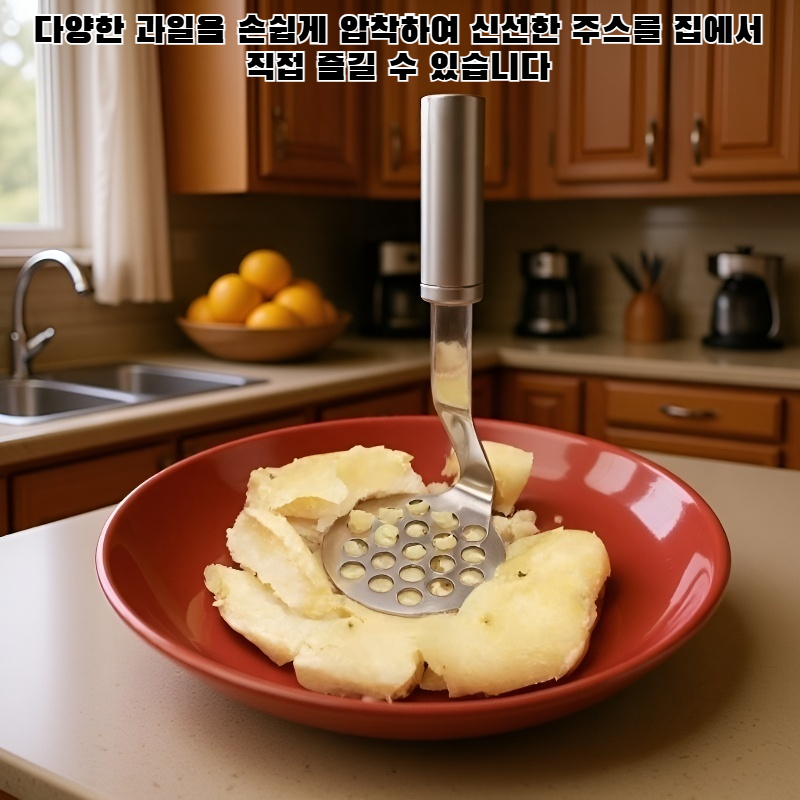 과일 압착기