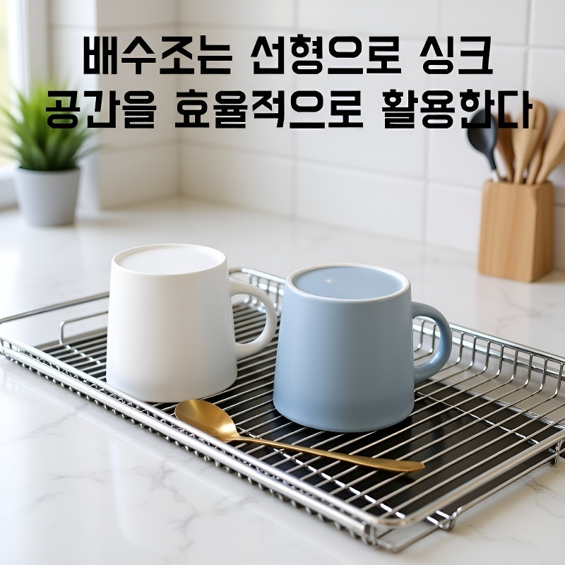 주방 싱크대 물빠짐 그릇선반 바구니