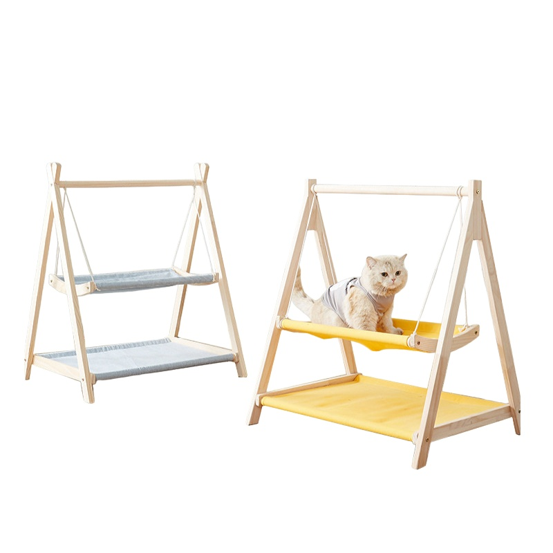 Doppelstöckige Hängematte für Kleintiere