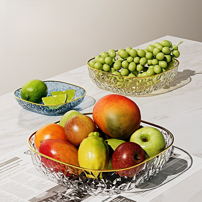 고급 경사 과일 쟁반