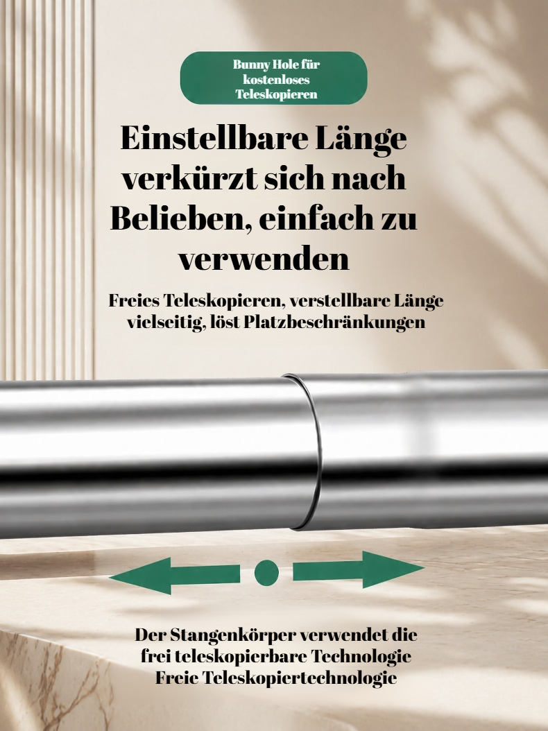Kleiderstange ohne Bohren – ideal für Mietwohnungen und Studenten