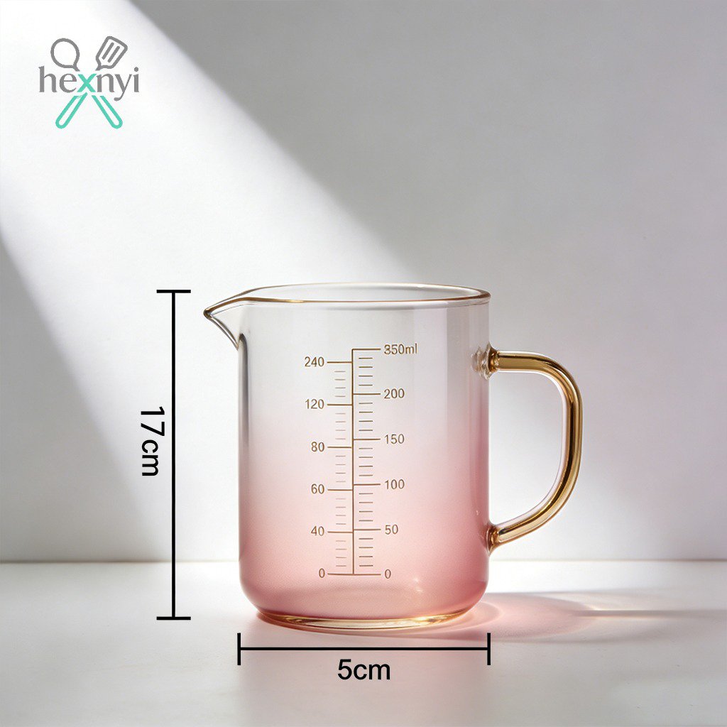 ถ้วยตวงแก้วบอโรซิลิเกตเหมาะสำหรับเบเกอรี่