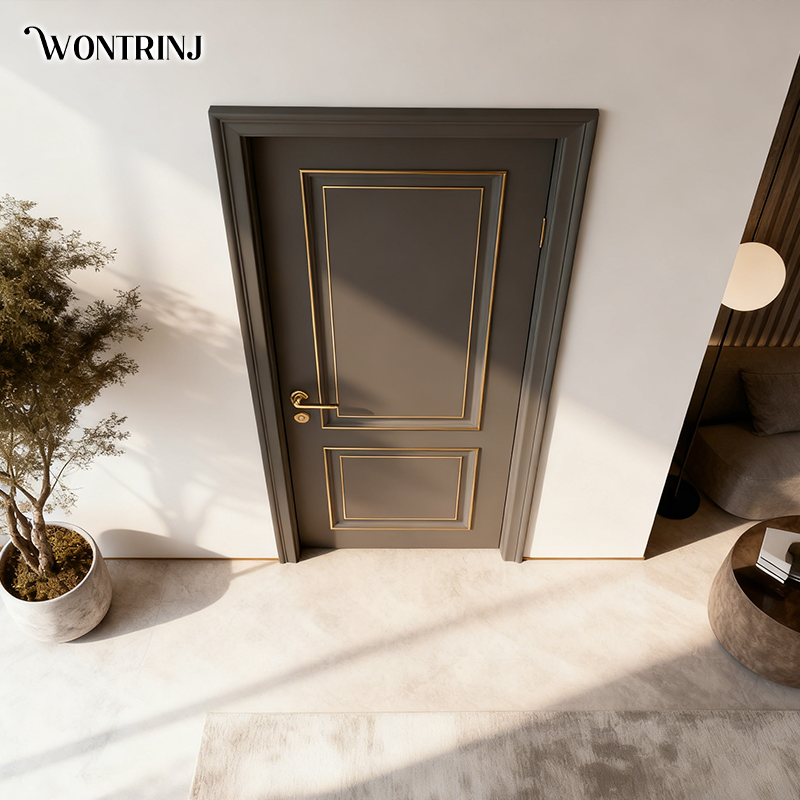  ประตูไม้เนื้อแข็งทนทาน