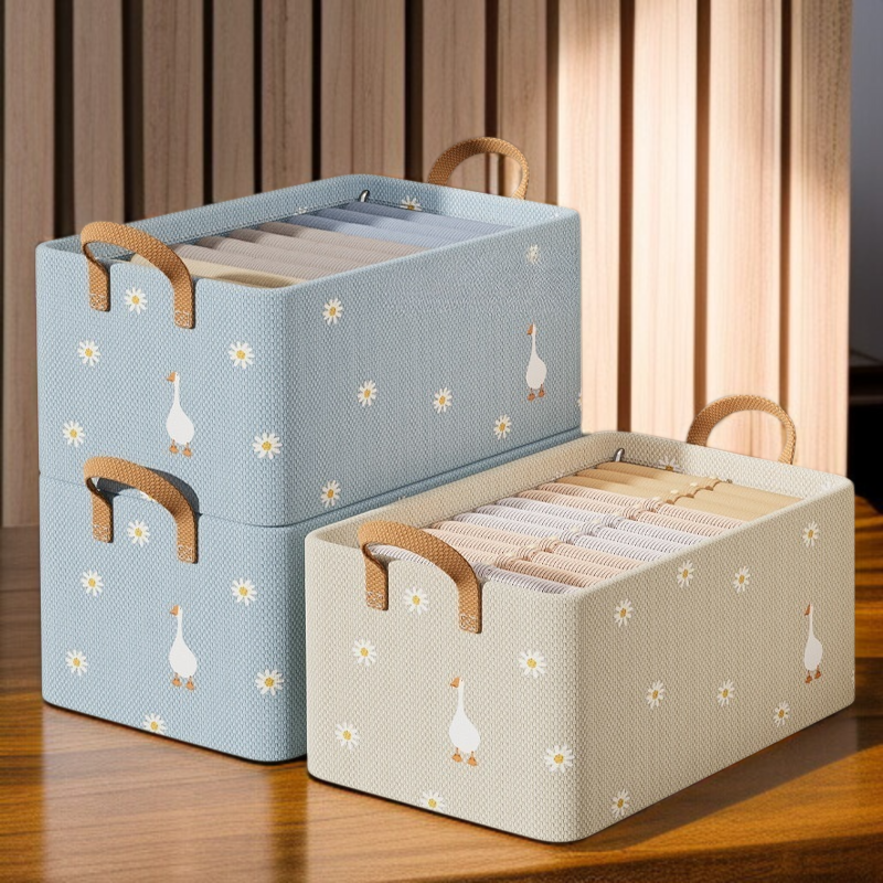 패브릭 접이식 수납함 옷장 의류 수납함 서랍형 수납함