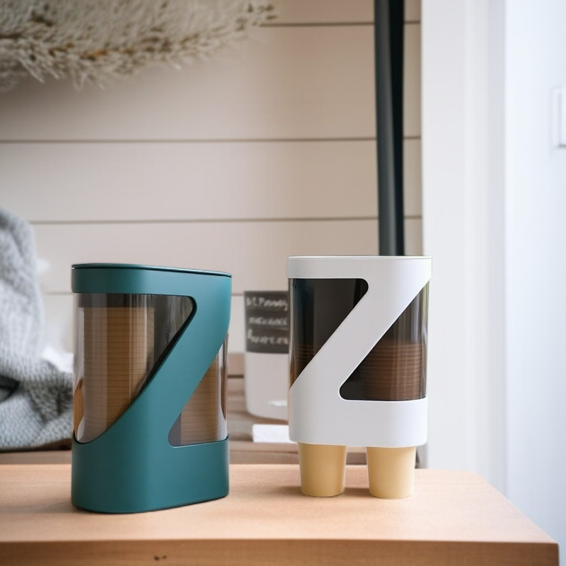 カップテイカー使い捨てウォーターカップ収納パンチフリーホームキッチンリビングルーム国境を越えた特別なプラスチック紙コップ収納ラック