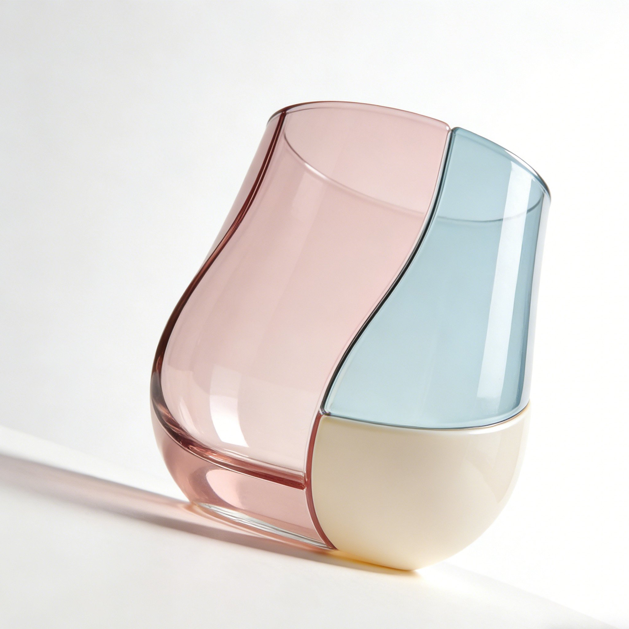 Household Glass Water Cups, Set of 4