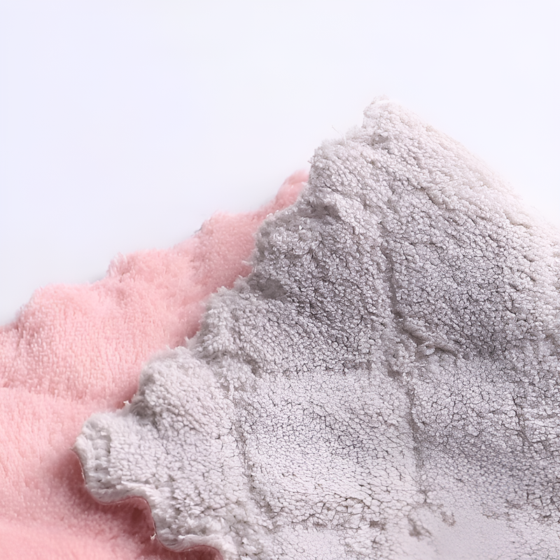 산호 양털 주방용 행주