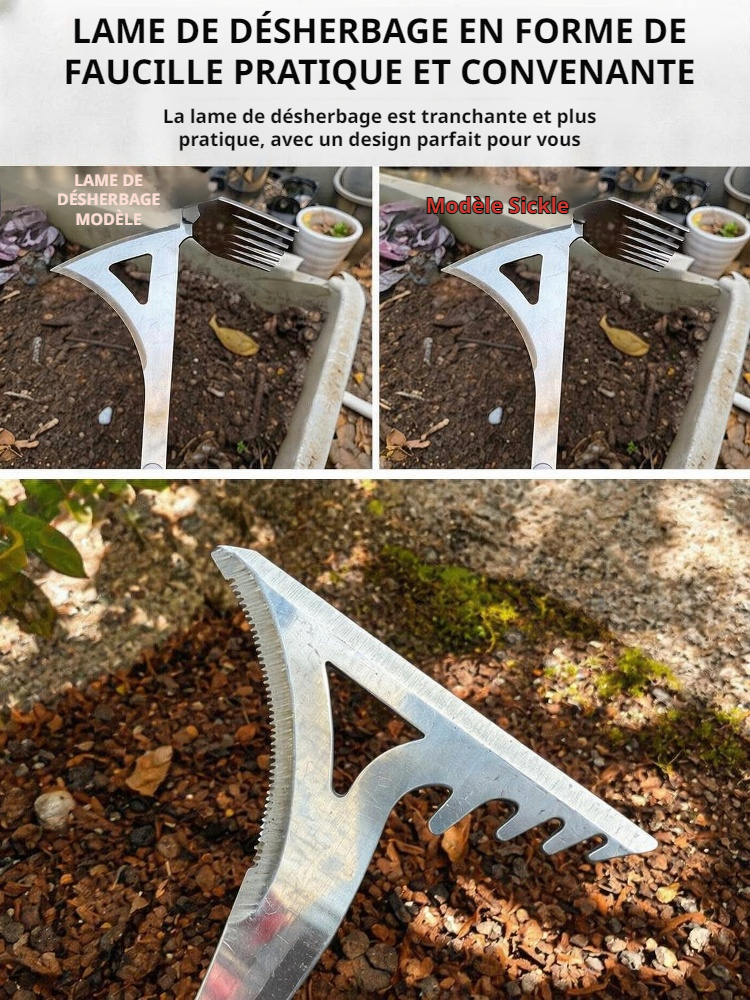 Couteau efficace pour jardin propre
