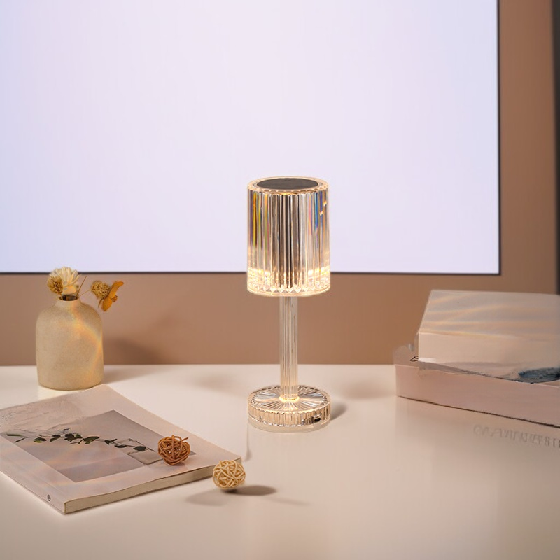개츠비 크리스탈 라인 침대 옆 장식 앰비언트 라이트 충전식 나이트 라이트