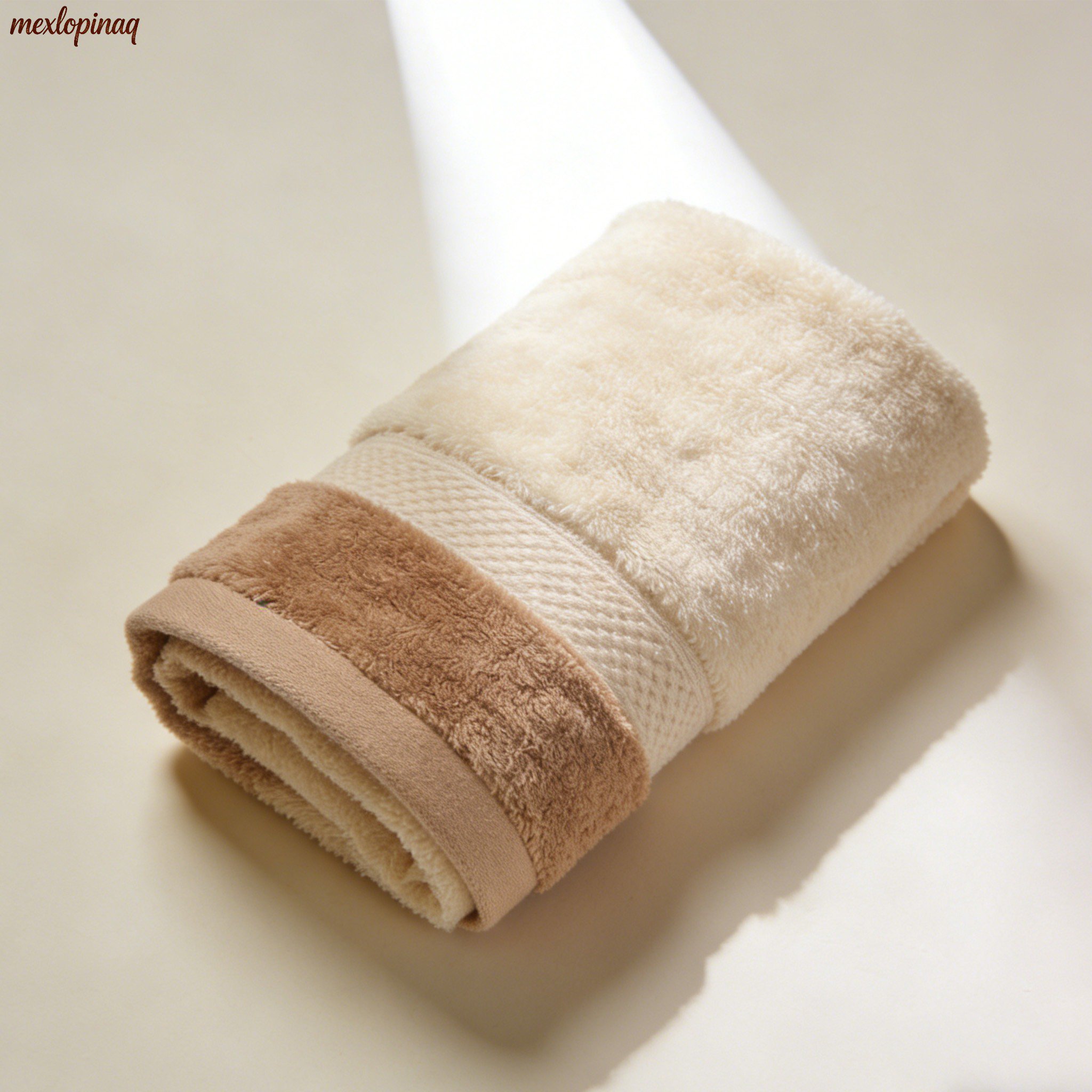 흡수력이 뛰어난 타월로 물기 닦는 장면