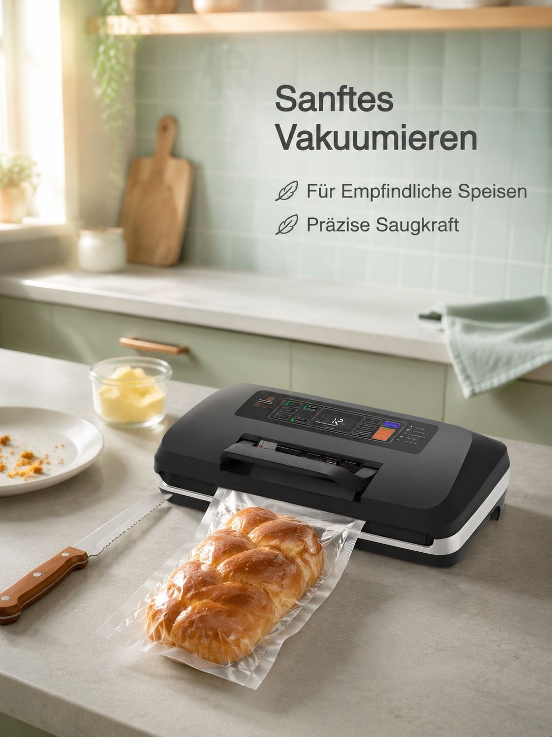 Vakuumiergerät in der modernen Küche