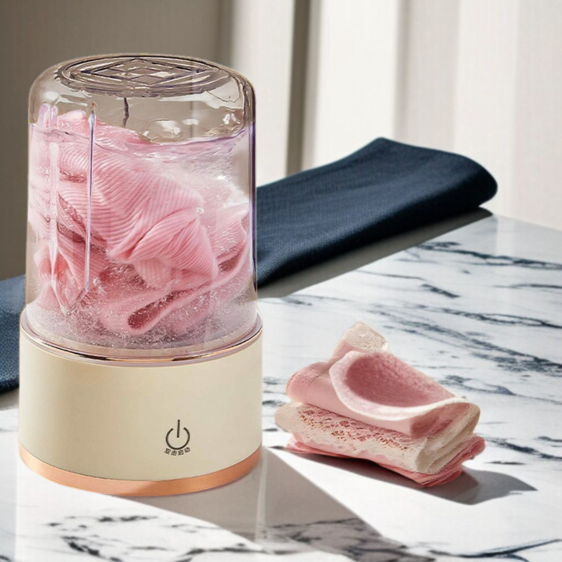 Energy saving laundry cup for delicate garments