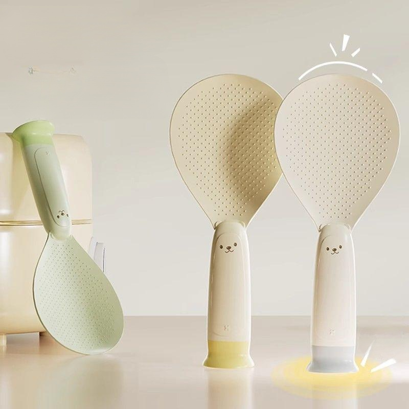 Stehender Küchenbär Löffel und Pfannenwender