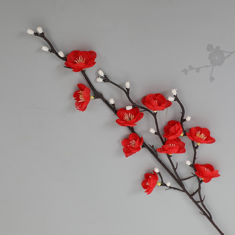 Artificial plum blossom branches