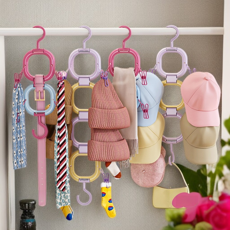 رف تخزين الملابس والقبعات من دوبامين