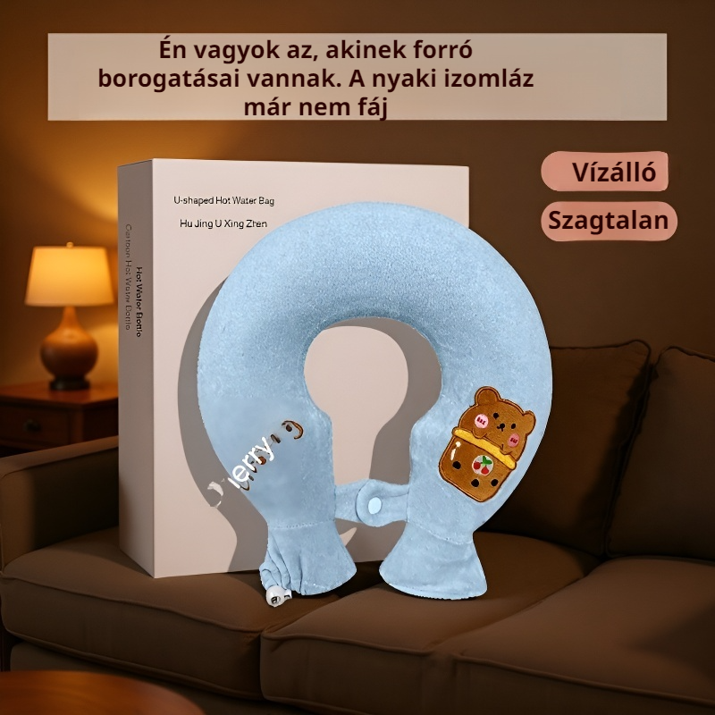 U-alakú melegvizes palack nyakra, vállra és fejre, vastagított robbanásbiztos kivitel