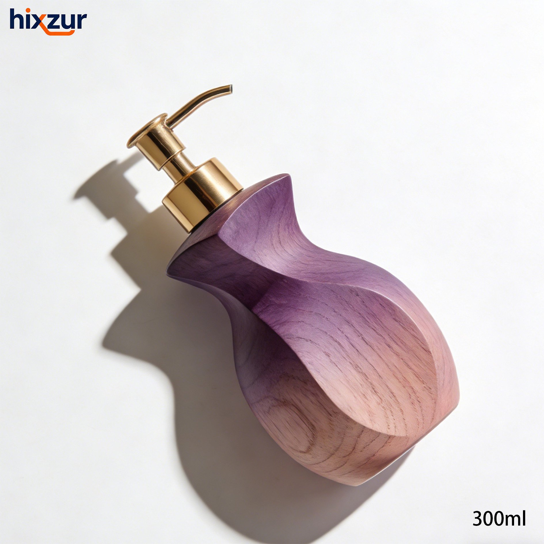 ที่กดสบู่เหลวไม้เนื้อแข็งทนทาน