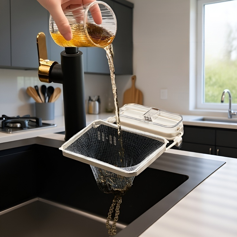 食べ残し詰まり防止シンクフィルターラック