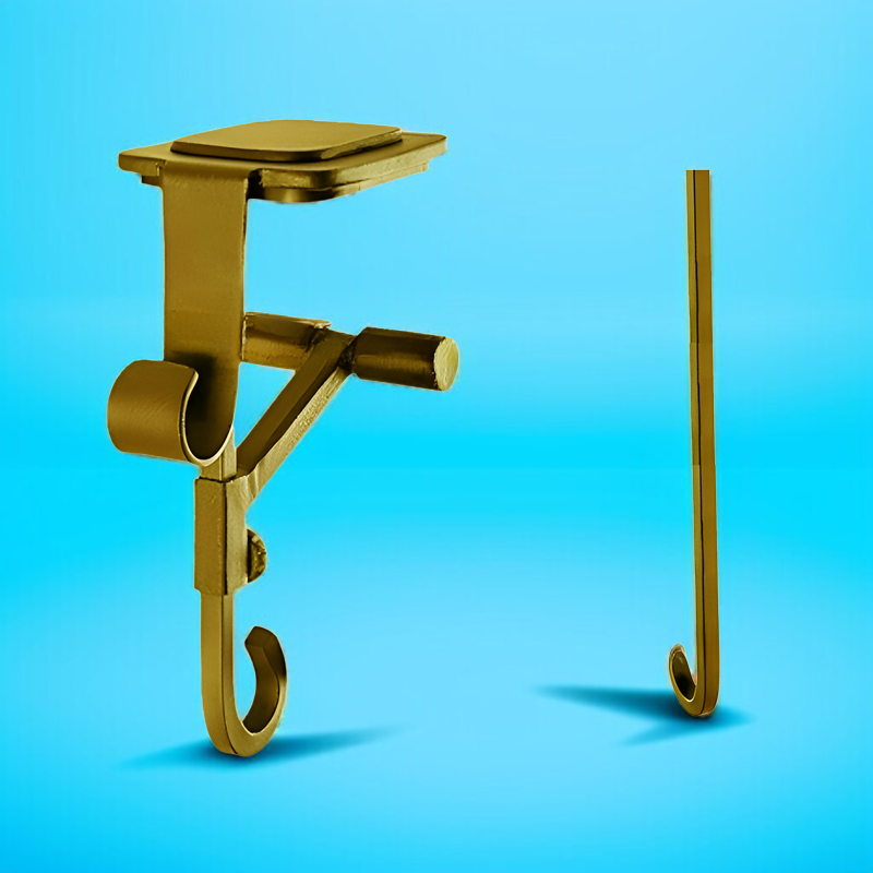 가정용 펀치 프리 메탈 신축 양말걸이 행거걸이 조절식 걸이걸이 크리스마스 거치대