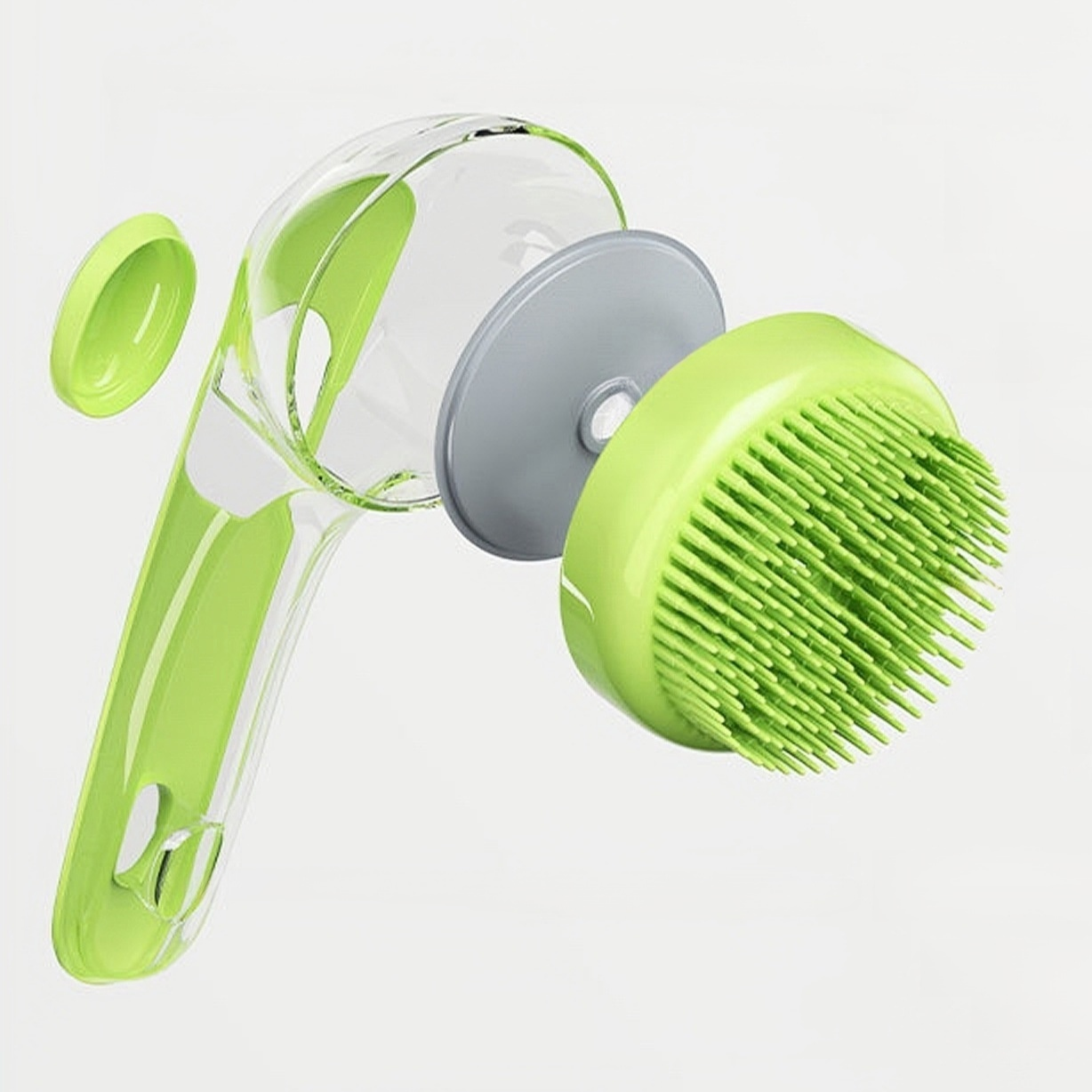 狗貓加液長柄按摩刷