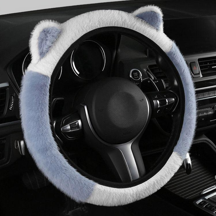 かわいいぬいぐるみのハンドルカバー