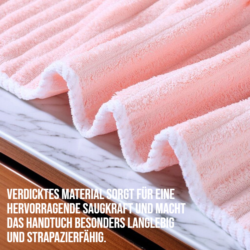 Coral Fleece weich verdickte Haushandtücher