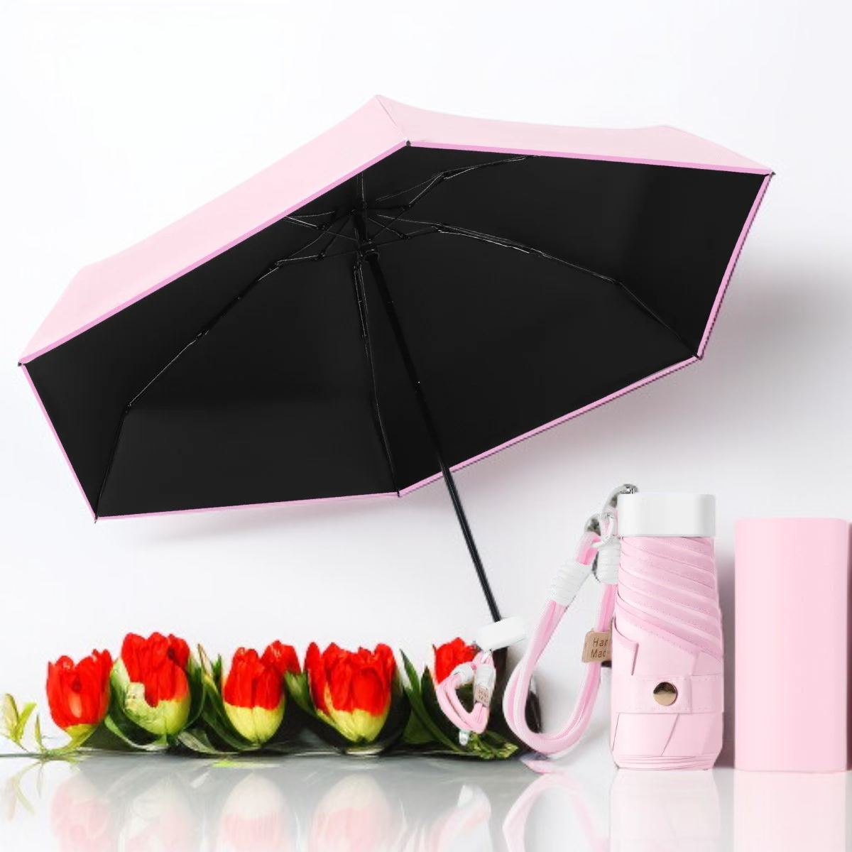 おしゃれなデザインの折りたたみ日傘