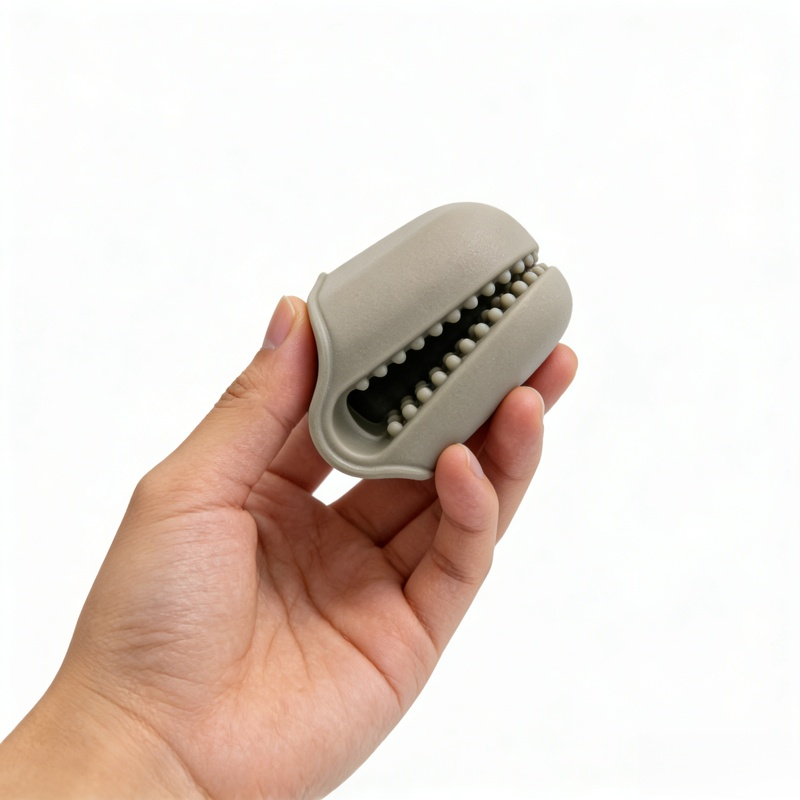 Szary uchwyt odporny na wysoką temperaturę