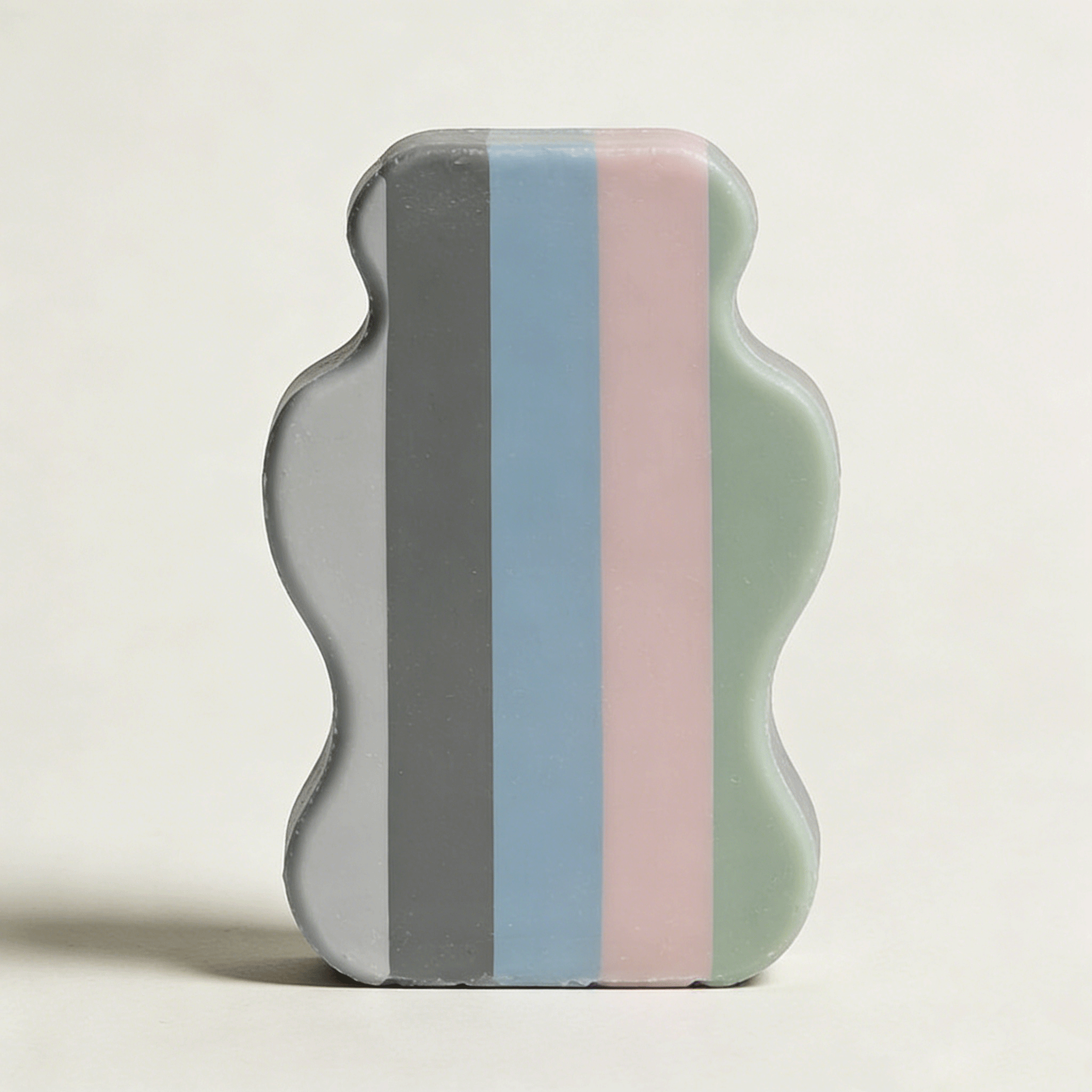 Colorful Striped Shape Soap Bars (Pack of 5)