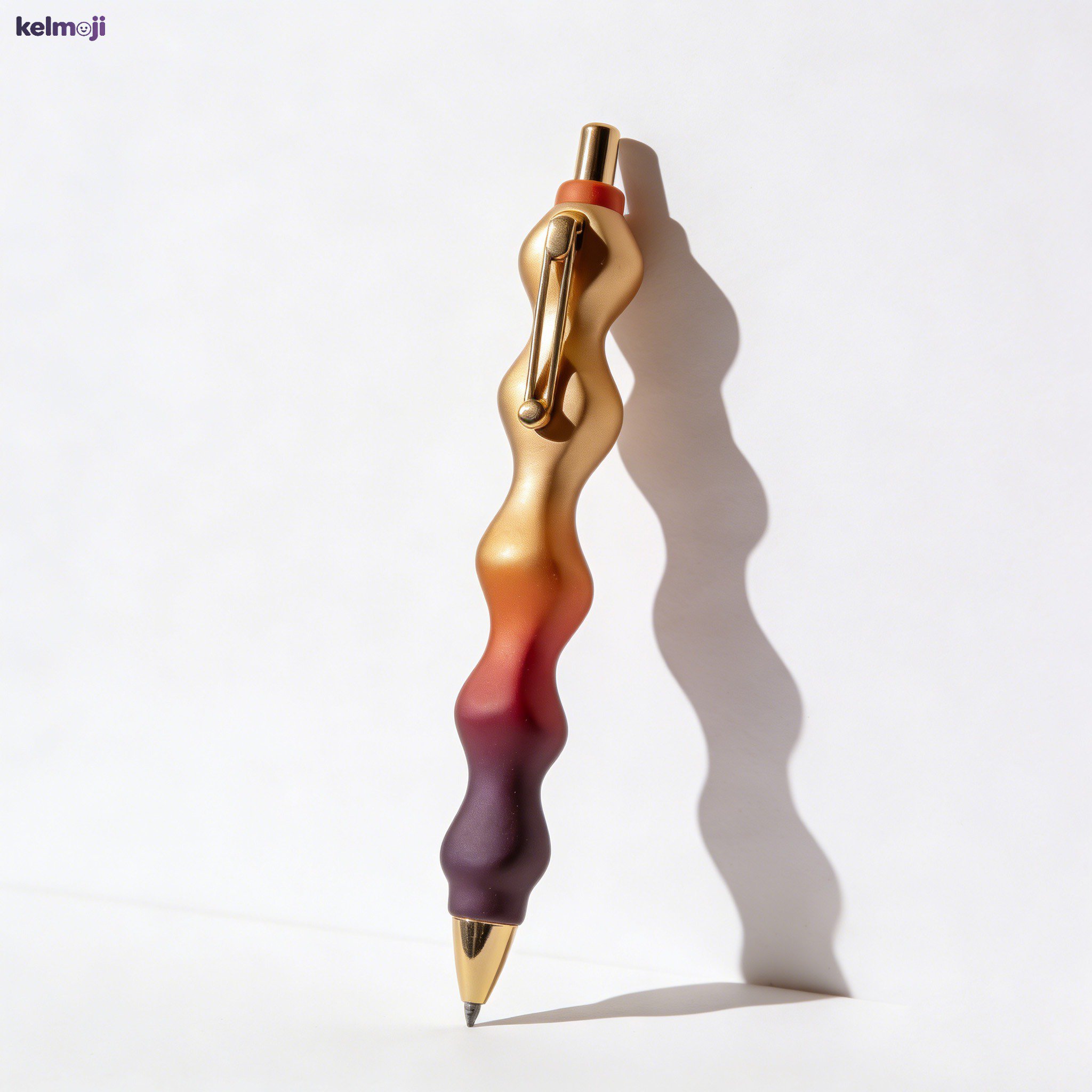 Wave-shaped mechanical pencils (10 pieces)