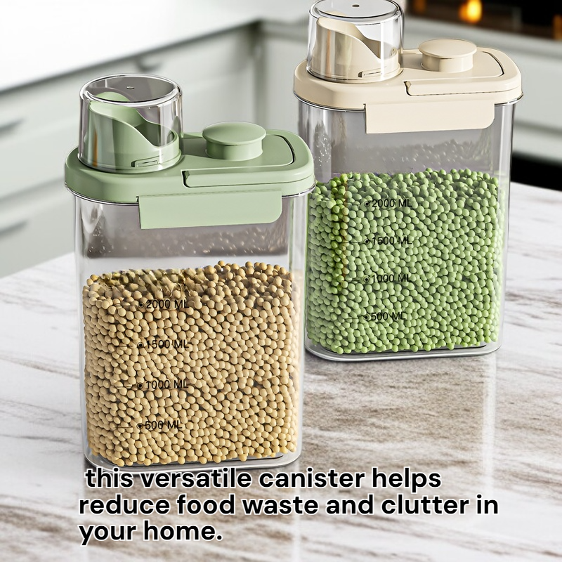 Food-Grade Transparent Airtight Storage Tank Kitchen Fresh-Keeping Box