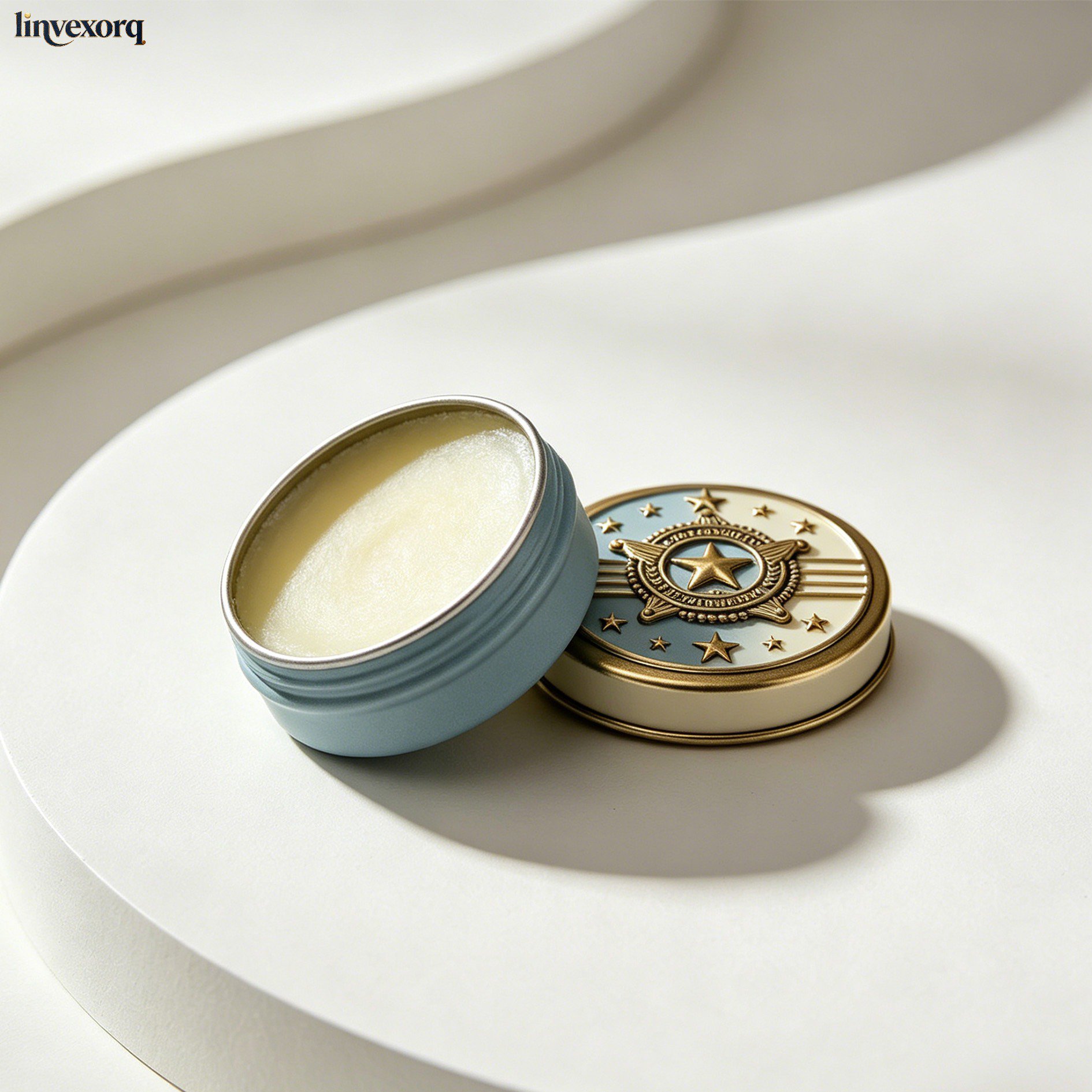 Travel-friendly solid perfume balms in compact cases