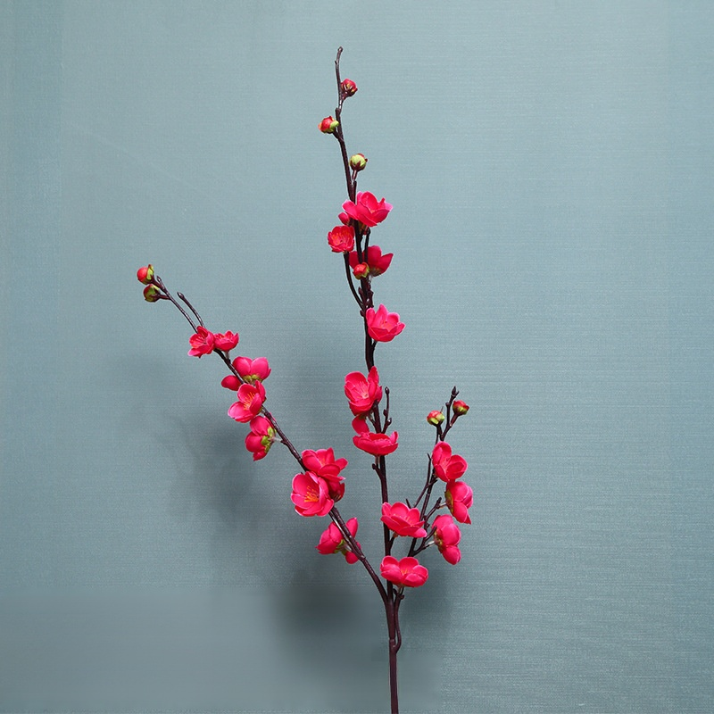 Artificial plum blossom branches