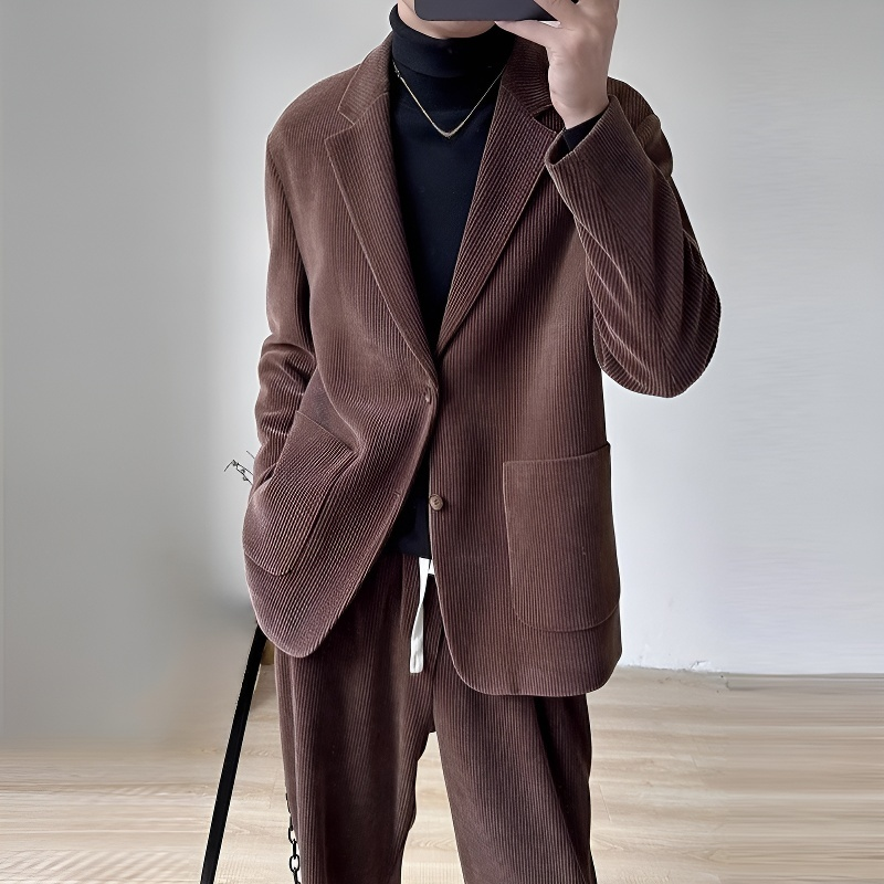 コーデュロイスーツ2点セット