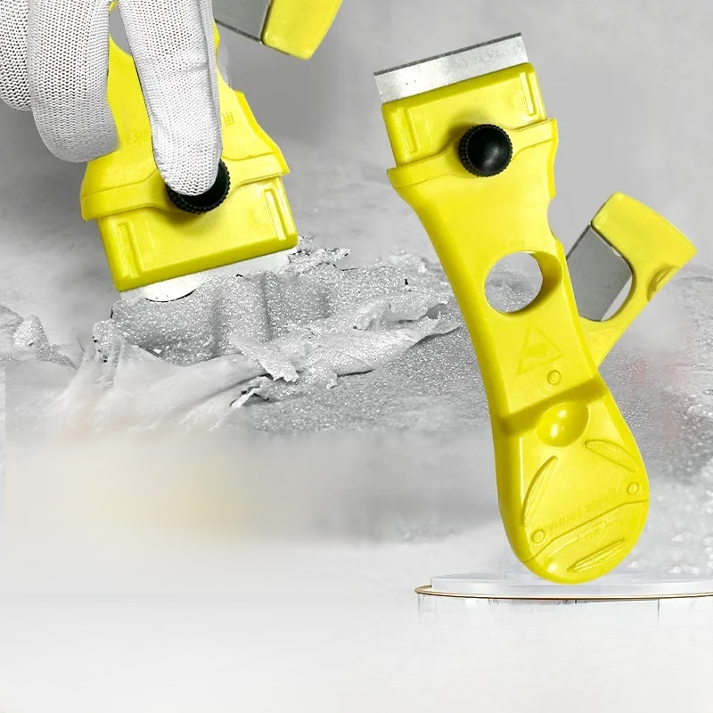 다용도 두꺼운 삽 공구 휴대용 플라스틱 가위 접착제 다용도 내구 접착제거 공구 다용도 접착제거삽