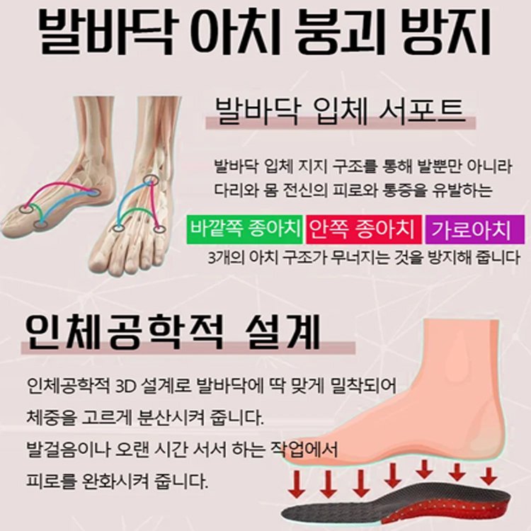 【서울 최고 정형외과 전문의 추천】 3일만 신어도 허리가 곧게 펴지고 걸음이 달라집니다. 무지외반·발 부종·발 통증 확연히 개선!
