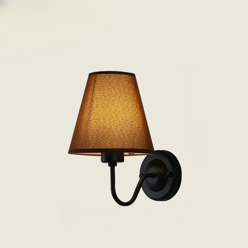 Bedroom bedside wall lamp