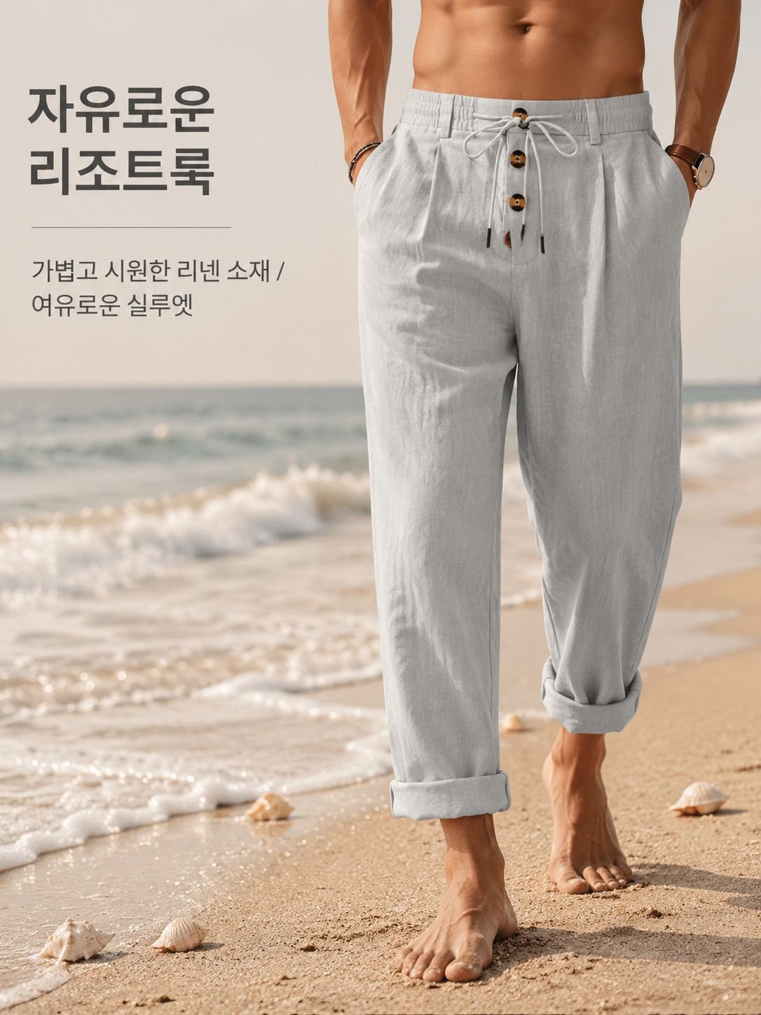 데일리 남성 팬츠 코디 예시