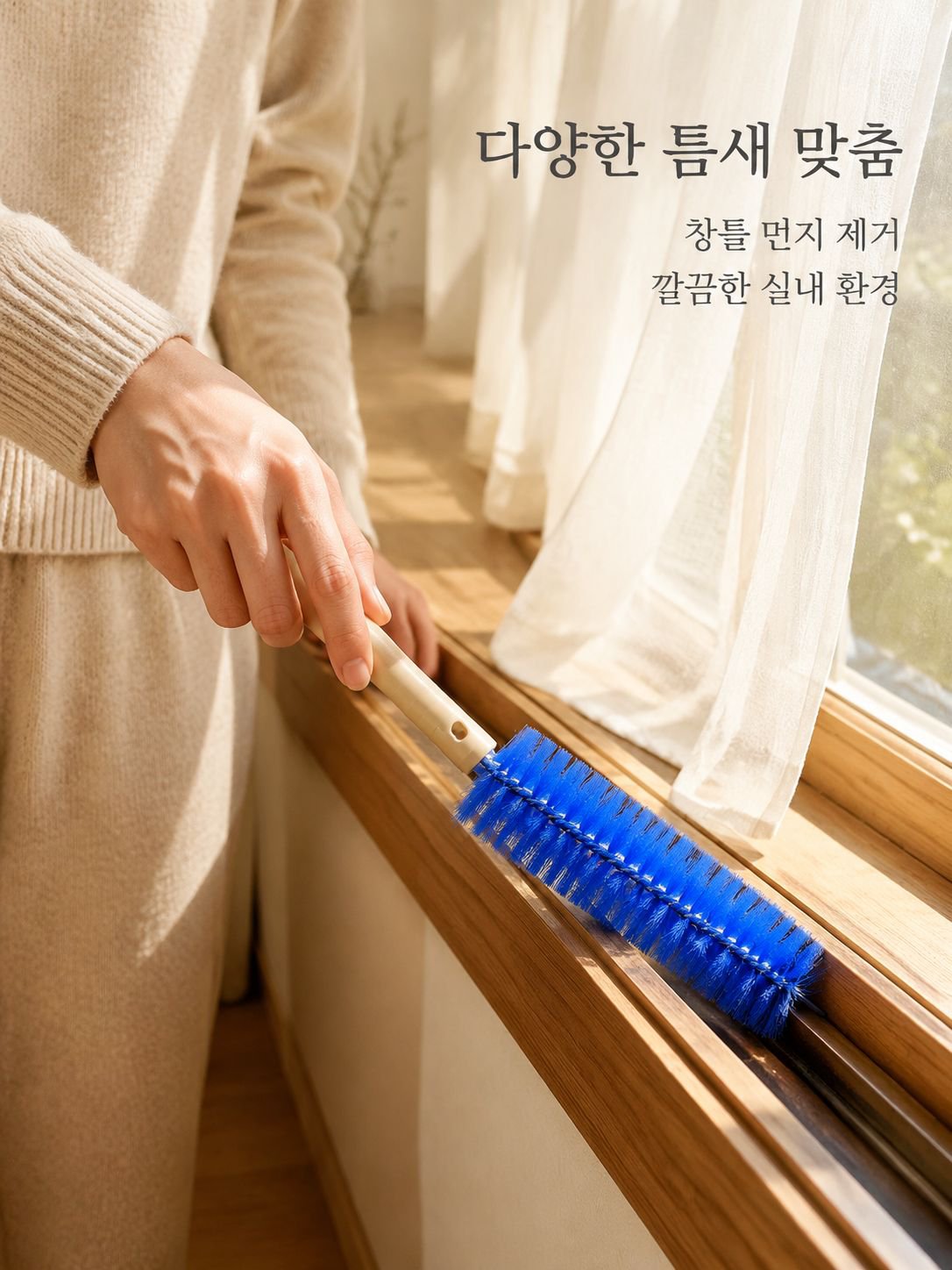 선풍기 청소 먼지 브러시 틈새 클리너