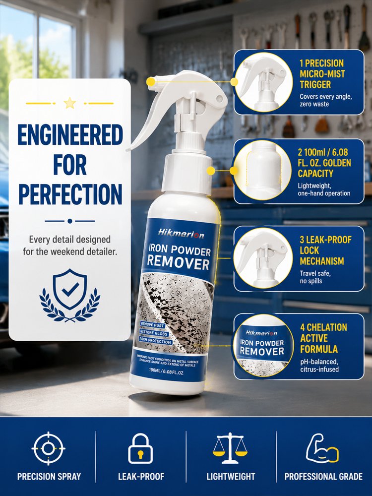 Multi-functional household and car rust remover