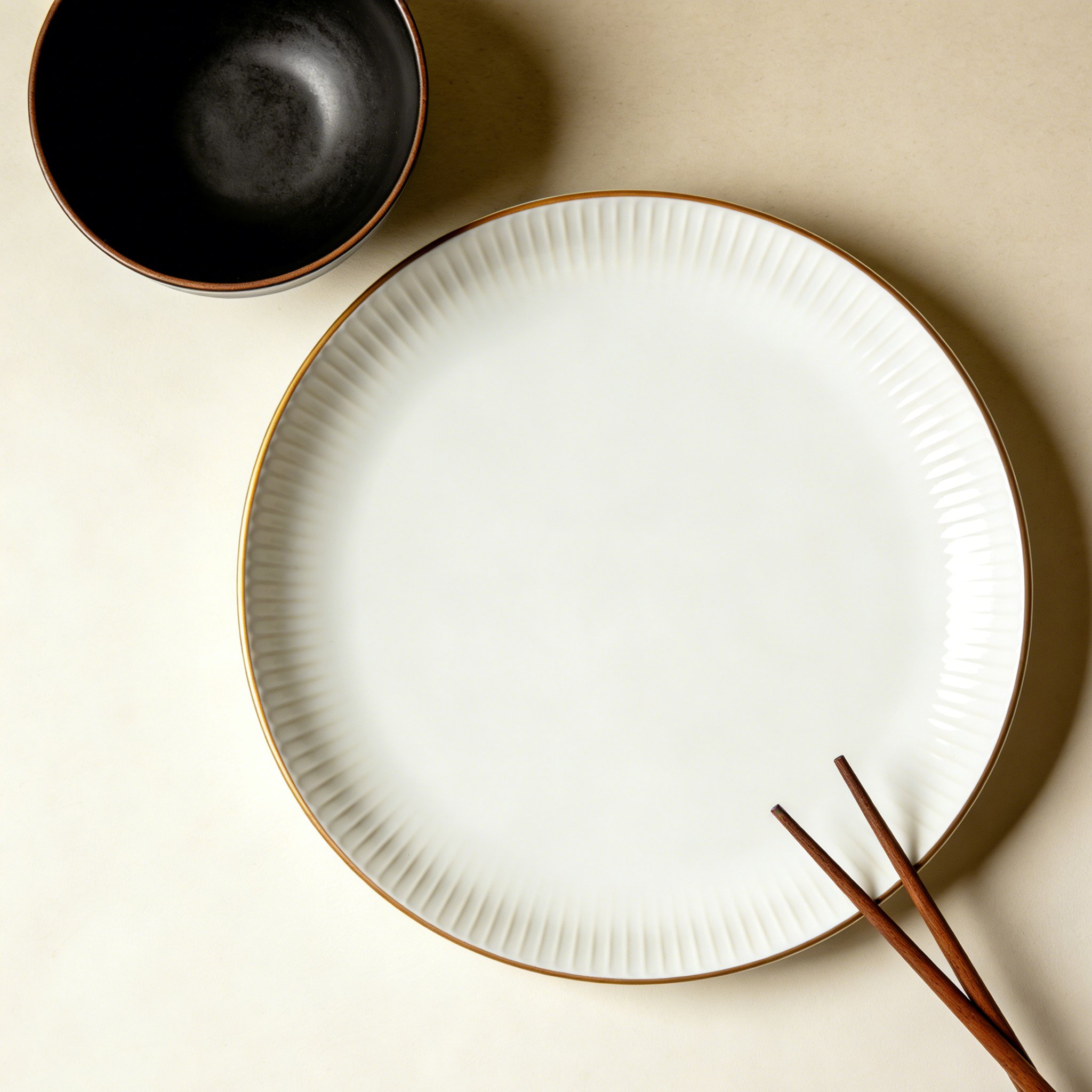 四人用食器セットの全体イメージ