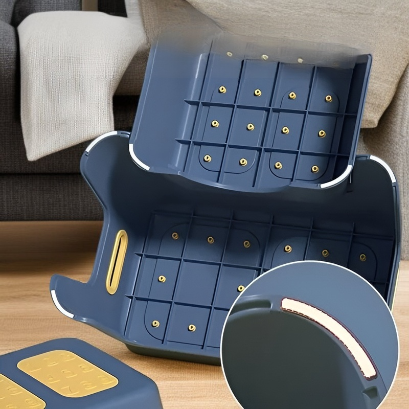 滑り止め付きバスルームステップスツール 高齢者・子供用