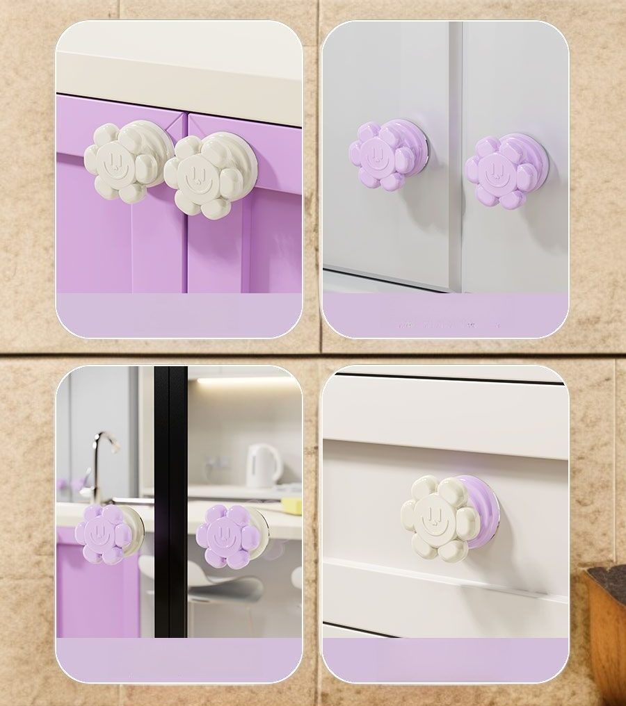 접착식 도어 핸들 설치 방법 이미지