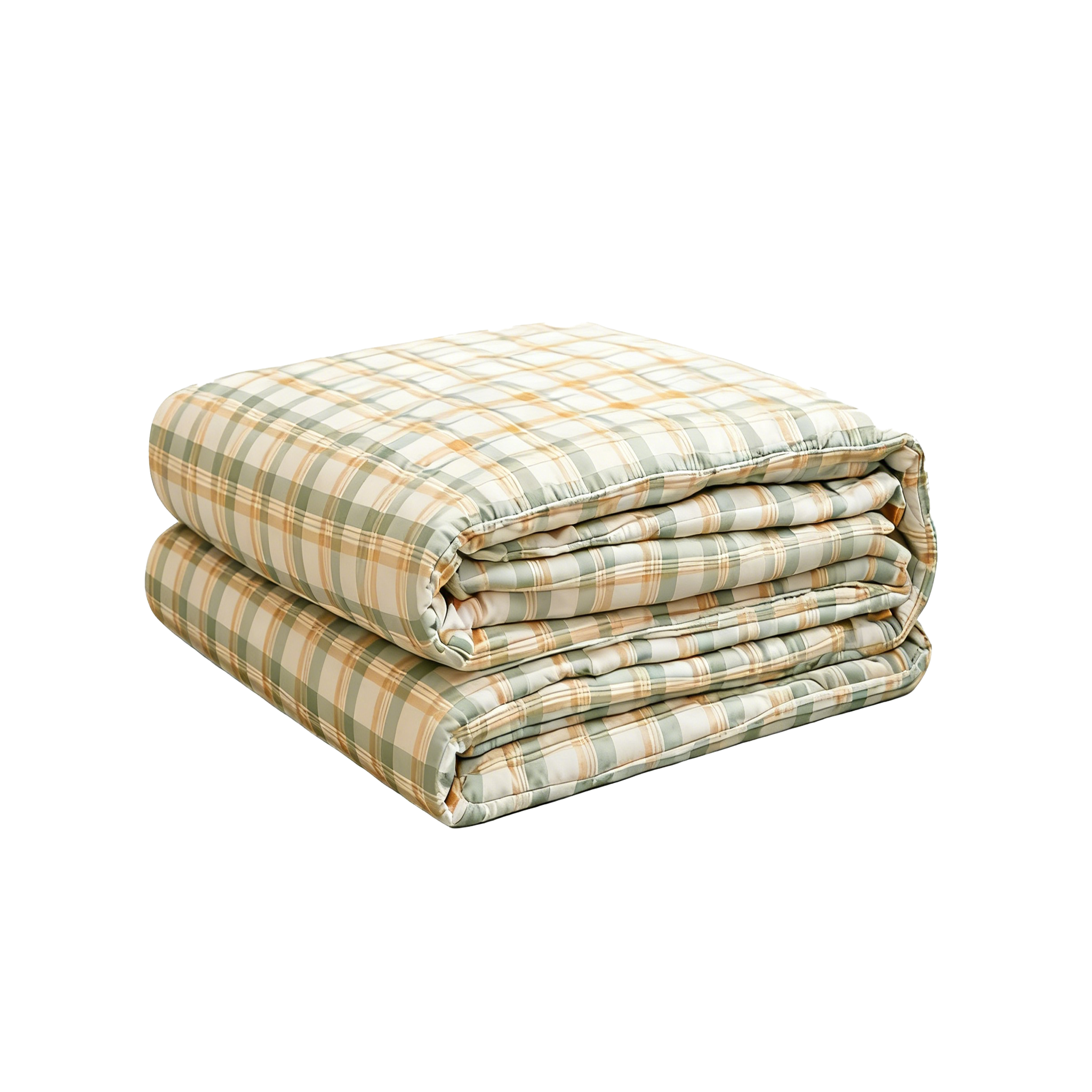 コットンチェック柄寝具4点セット