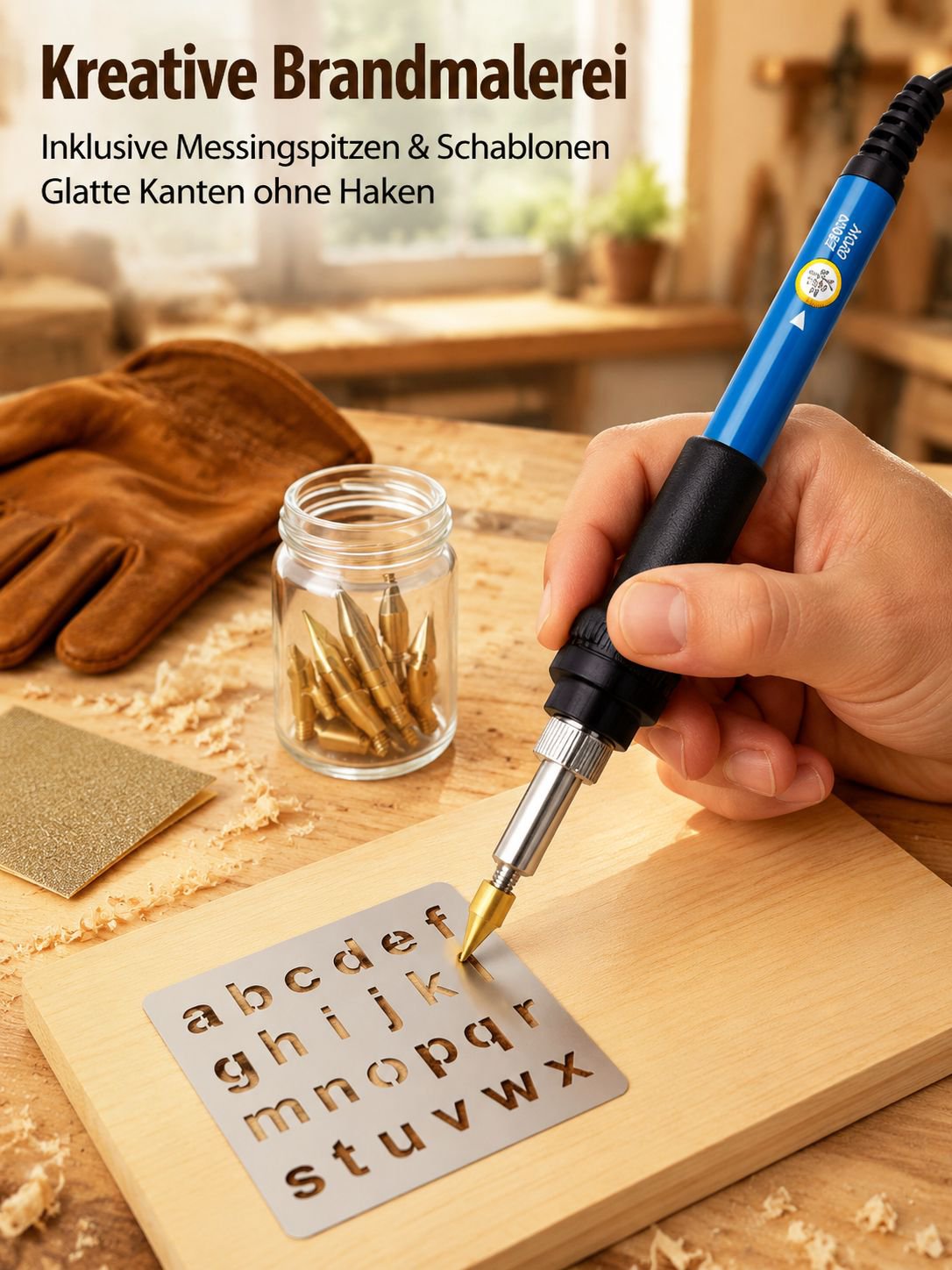 Haushalts-Lötkolben-Set mit einstellbarer Temperatur