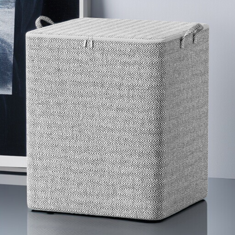 家庭用収納ボックス 大容量専用収納バッグ 引越し整理 収納キルト 収納ボックス 衣類収納バッグ